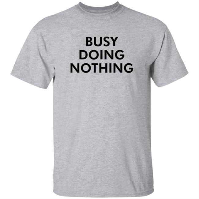 Diego X Sandy Busy Doing Nothing Shirt Quang - Diego X Sandy Busy Doing Nothing Shirt