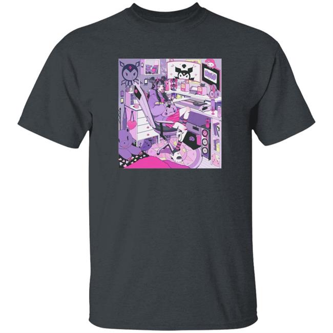 Kiru Made Merch Lavender Mood Cut And Sew Wide Body Shirt Vacuum Quang - Kiru Made Merch Lavender Mood Cut And Sew Wide Body Shirt Vacuum