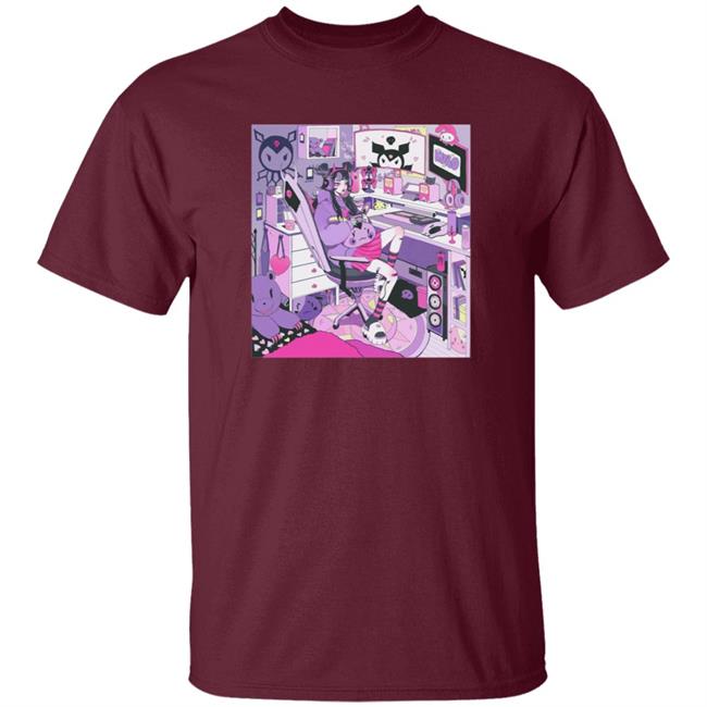 Kiru Made Merch Lavender Mood Cut And Sew Wide Body Shirt Vacuum Quang - Kiru Made Merch Lavender Mood Cut And Sew Wide Body Shirt Vacuum
