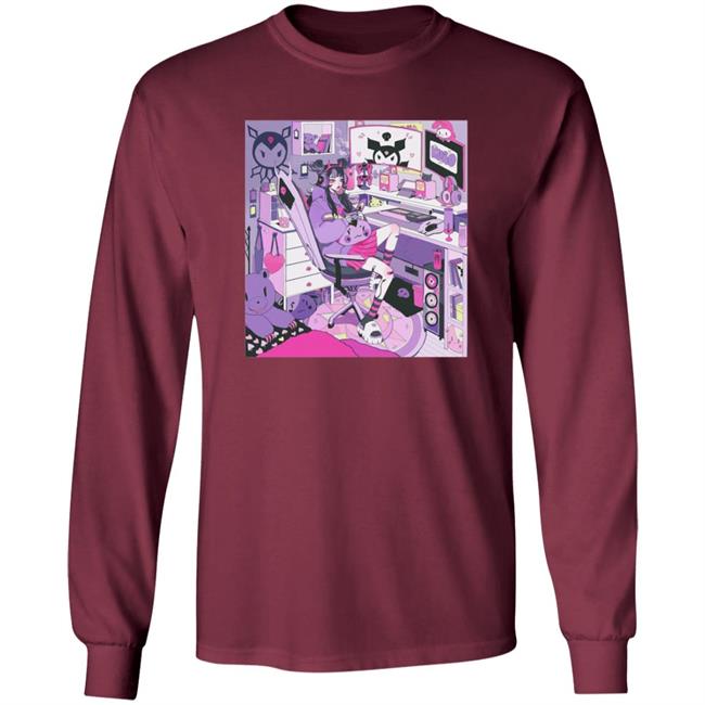 Kiru Made Merch Lavender Mood Cut And Sew Wide Body Shirt Vacuum Quang - Kiru Made Merch Lavender Mood Cut And Sew Wide Body Shirt Vacuum