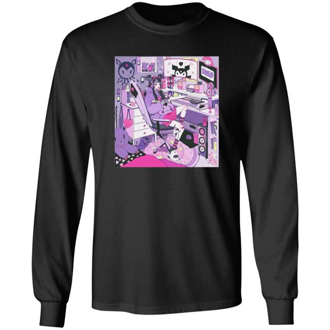 Kiru Made Merch Lavender Mood Cut And Sew Wide Body Shirt Vacuum Quang - Kiru Made Merch Lavender Mood Cut And Sew Wide Body Shirt Vacuum