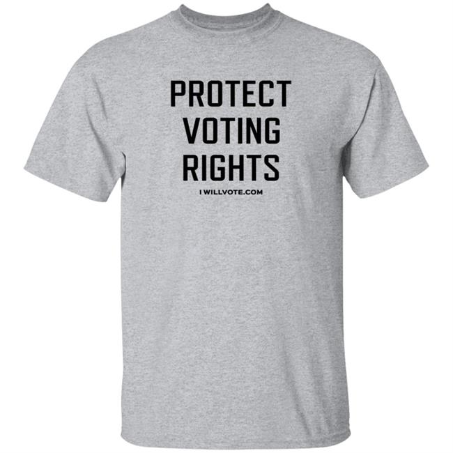 The Democrats Store Protect Voting Rights T Shirt I Will Vote