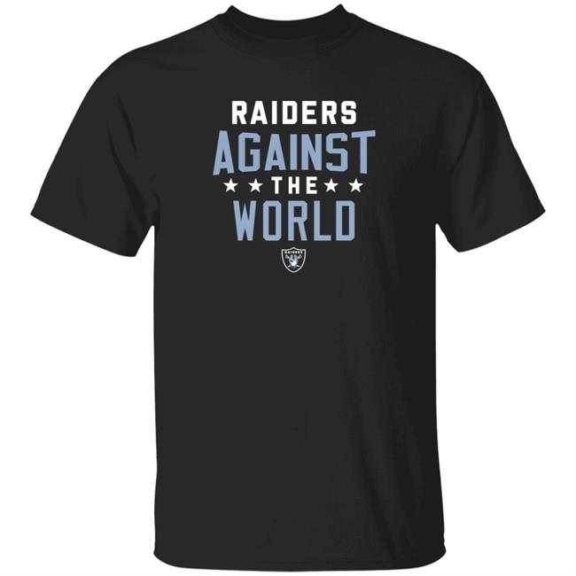 Titto Cedtana Raiders Against The World T Shirt Las Vegas Raiders