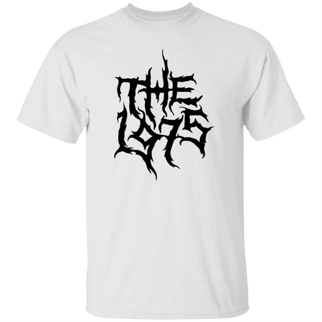 The 1975 Merch Metal Logo Shirt