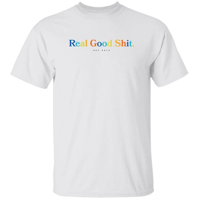 Tom Misch Merch Multicolour Real Good Shit Tee Shirt