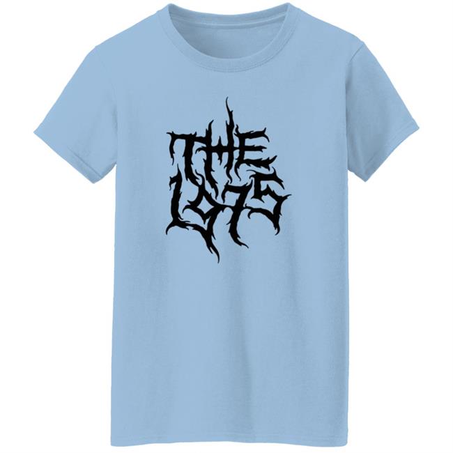 The 1975 Merch Metal Logo Tee Shirt The 1975 Merch Metal Logo Tee Shirt