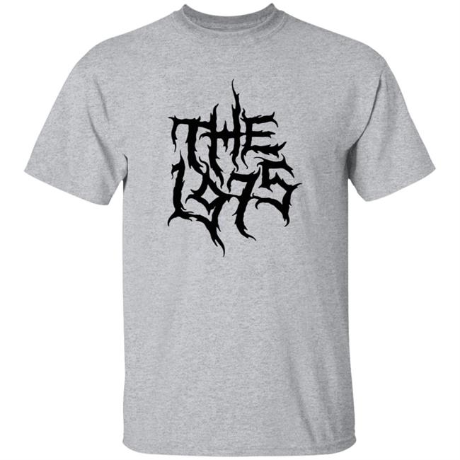 The 1975 Merch Metal Logo Tee Shirt The 1975 Merch Metal Logo Tee Shirt