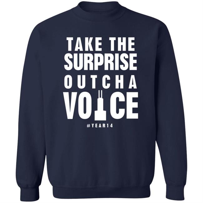 Take The Surprise Outcha Voice T Shirt Annie Costabile Take The Surprise Outcha Voice T Shirt Annie Costabile