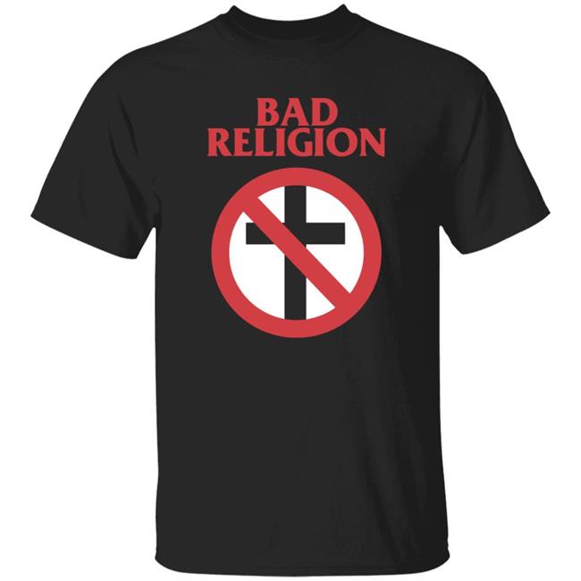 Shop the Kings Road Bad Religion Merch Store Bad Religion Crossbuster Shirt