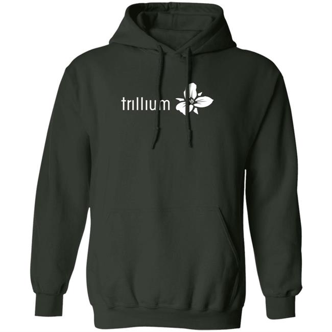 Trillium Brewing Classic Logo Forest Green Hoodie
