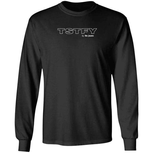 The Juans Merch TSTFY Black Shirt The Juans Merch TSTFY Black Shirt