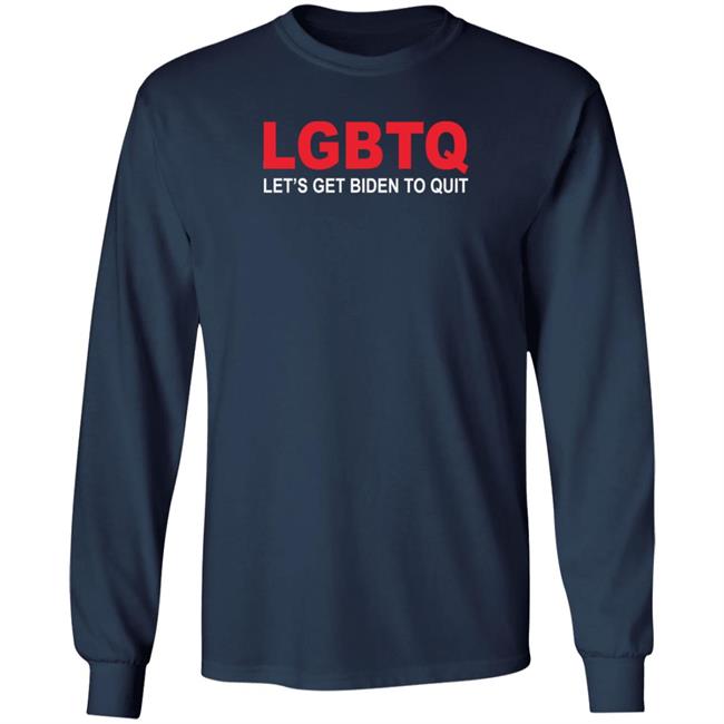 Shop Don Jr LGBTQ Let's Get Biden To Quit Shirt Donald Trummp Jr Shop Don Jr LGBTQ Let's Get Biden To Quit Shirt Donald Trummp Jr