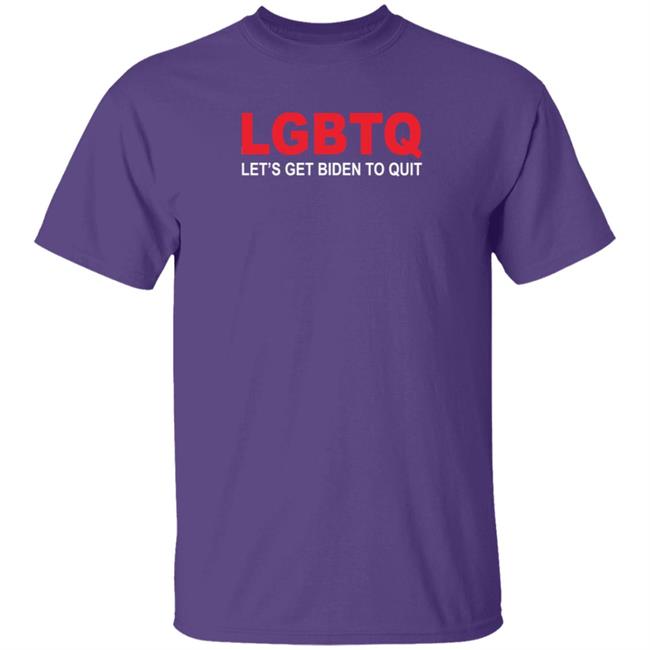 Shop Don Jr LGBTQ Let's Get Biden To Quit Shirt Donald Trummp Jr Shop Don Jr LGBTQ Let's Get Biden To Quit Shirt Donald Trummp Jr