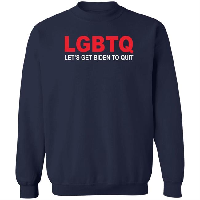 Shop Don Jr LGBTQ Let's Get Biden To Quit Shirt Donald Trummp Jr Shop Don Jr LGBTQ Let's Get Biden To Quit Shirt Donald Trummp Jr