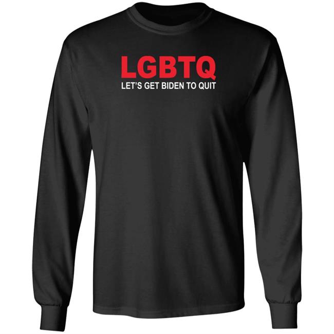 Shop Don Jr LGBTQ Let's Get Biden To Quit Shirt Donald Trummp Jr Shop Don Jr LGBTQ Let's Get Biden To Quit Shirt Donald Trummp Jr