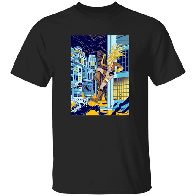 Rwby Grimm Street Fight Yang T Shirt Rooster Teeth Merch Store Rwby Grimm Street Fight Yang T Shirt