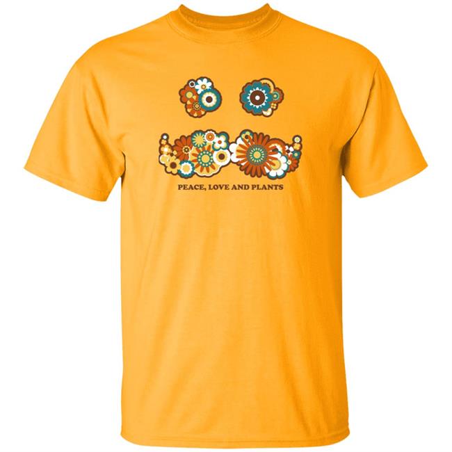 Mumbo Jumbo Merch Peace Love And Plants T Shirt Mumbo Jumbo Merch Peace Love And Plants T Shirt