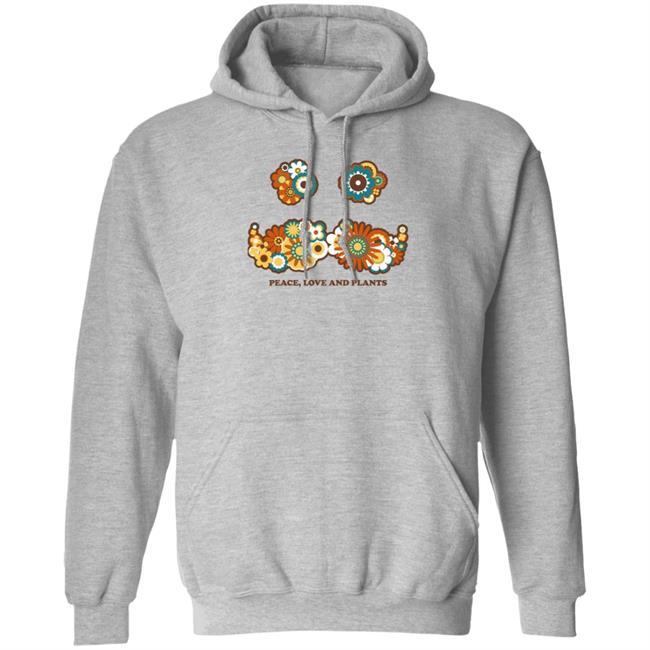 Mumbo Jumbo Merch Peace Love And Plants T Shirt Mumbo Jumbo Merch Peace Love And Plants T Shirt
