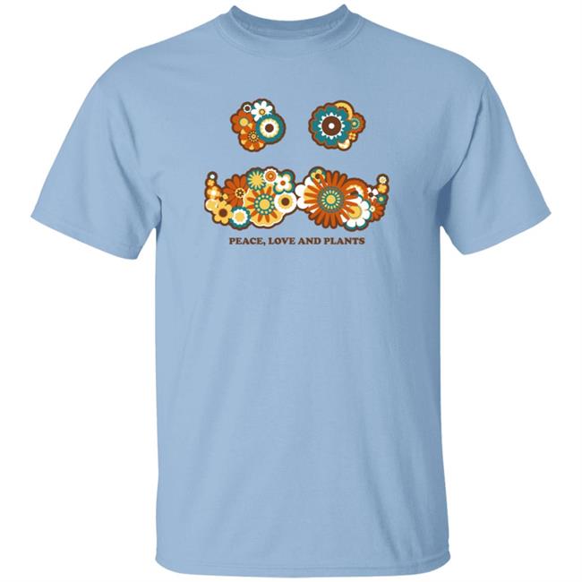 Mumbo Jumbo Merch Peace Love And Plants T Shirt Mumbo Jumbo Merch Peace Love And Plants T Shirt