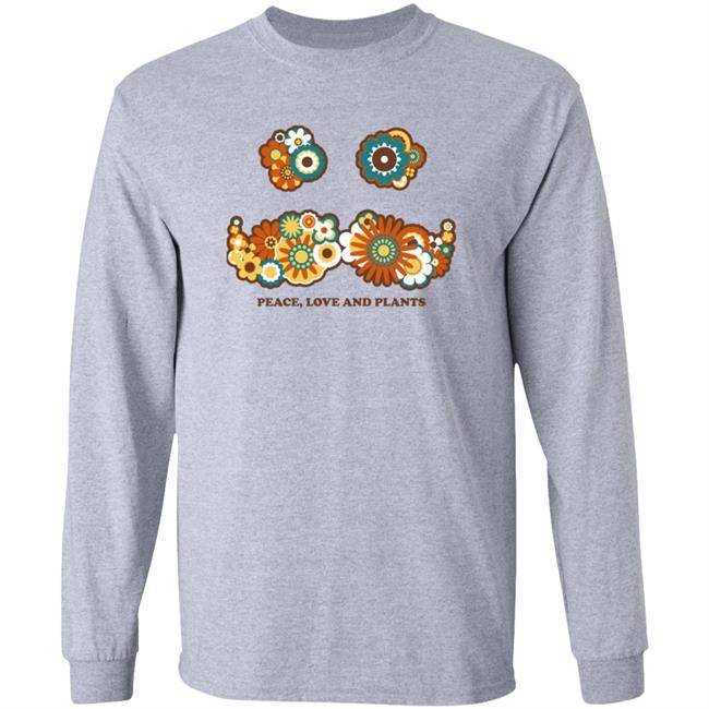 Mumbo Jumbo Merch Peace Love And Plants T Shirt Mumbo Jumbo Merch Peace Love And Plants T Shirt