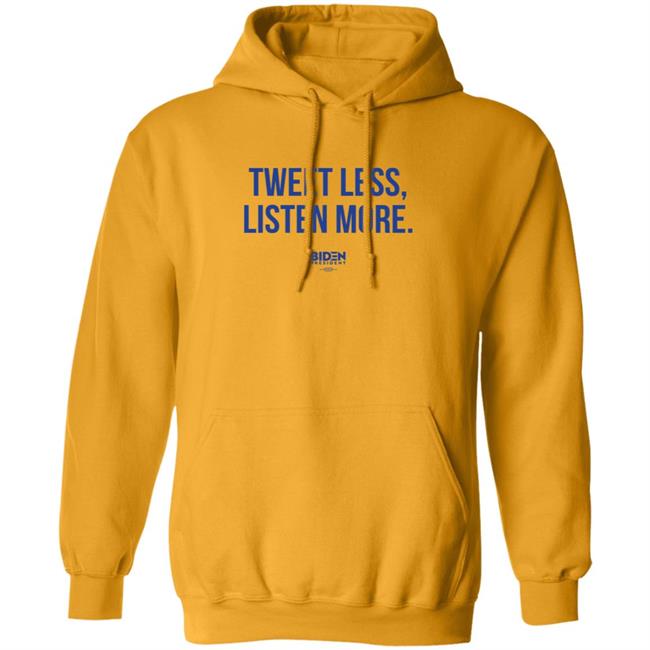 Tweet Less Listen More Shirt Tweet Less Listen More Shirt