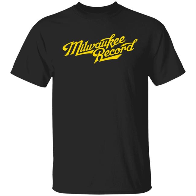 Milwaukee Record Green & Gold T Shirt