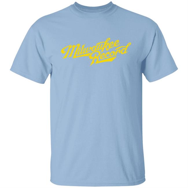 Milwaukee Record Green & Gold T Shirt
