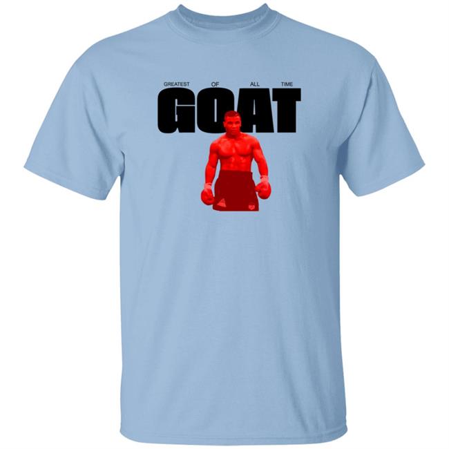 Mike Tyson Goat Shirt Goat Red On White Shirt Mike Tyson Merch Goat Red On White Shirt Tyson Goat Red On White Shirt