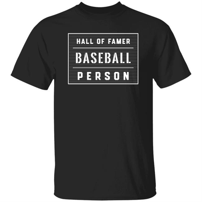 Sox Machine Merch Hall Of Famer Baseball Person T Shirt