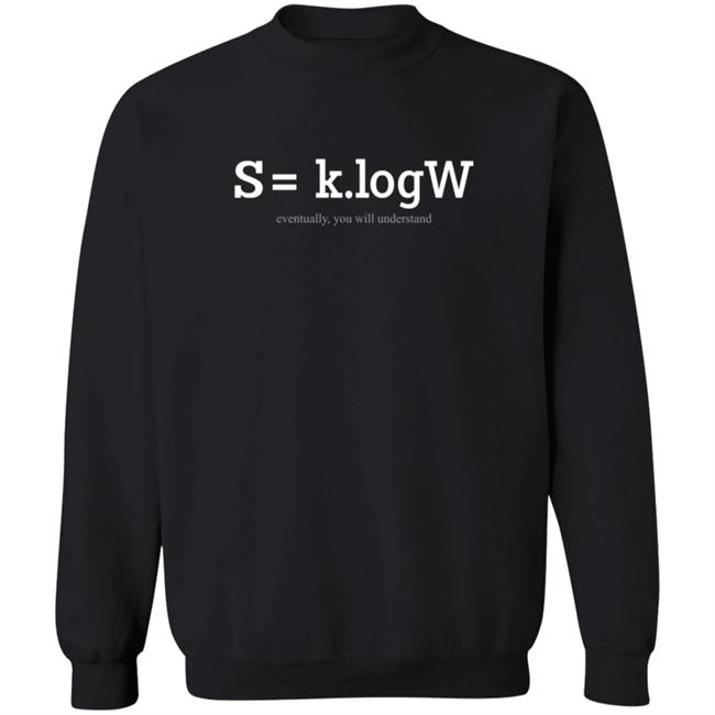 S=Klogw Entropic Shirt S=Klogw Entropic Shirt