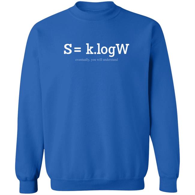 S=Klogw Entropic Shirt S=Klogw Entropic Shirt