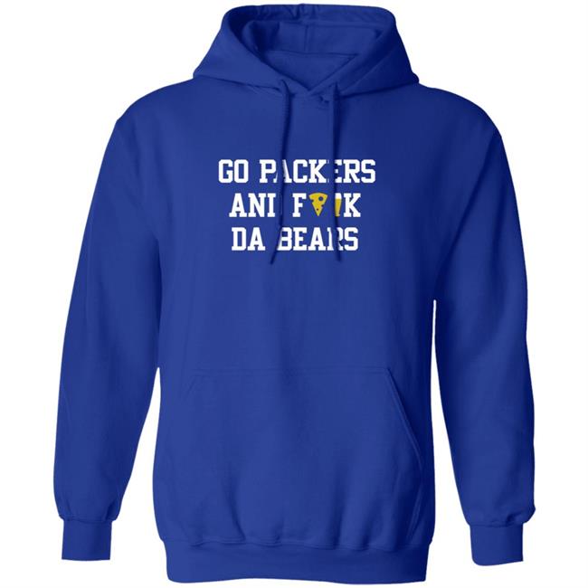 Manitowoc Minute Merch Go Packers and Fuck Da Bears Tee Manitowoc Minute Merch Go Packers and Fuck Da Bears Tee