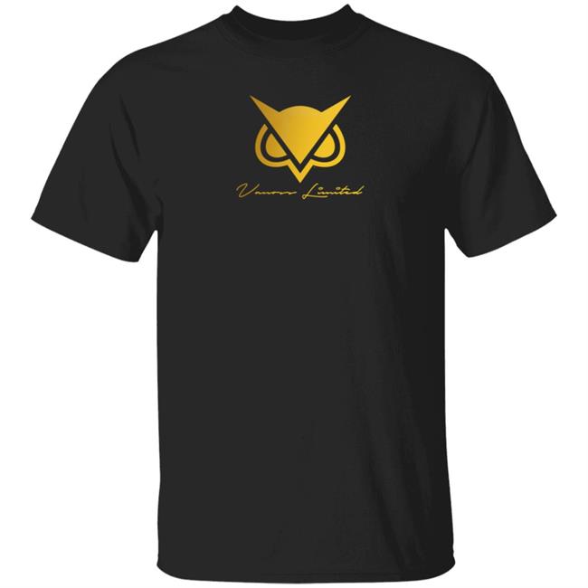 Vanoss Merch Gold Logo Masked Hoodie Black Limited Edition
