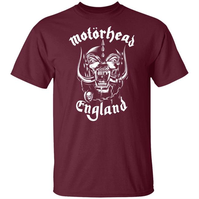 Motorhead Shirt Motorhead England Shirt Motorhead Shirt Motorhead England Shirt