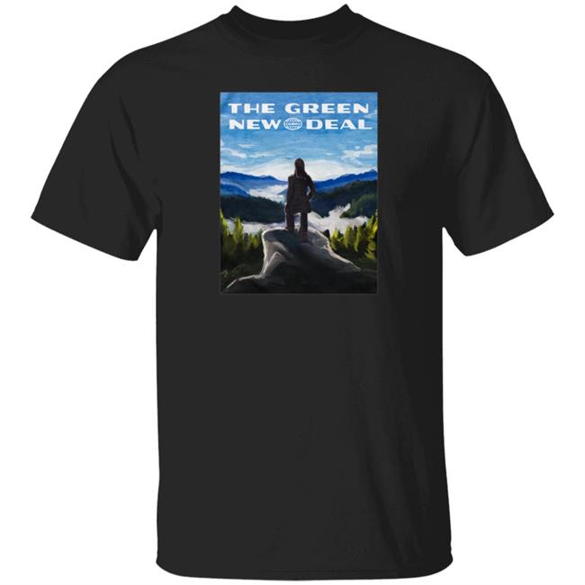 The Green New Deal Tee Official Aoc Shop The Green New Deal Tee Shirt