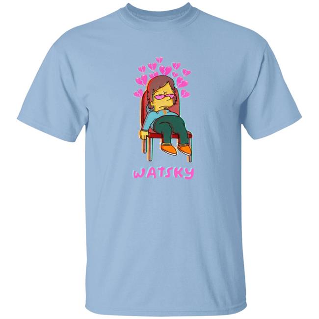 George Watsky Merch Store Bartsky White Tee Shirt Bartsky White Tee Shirt Watsky Merch Store Bartsky White Tee Shirt