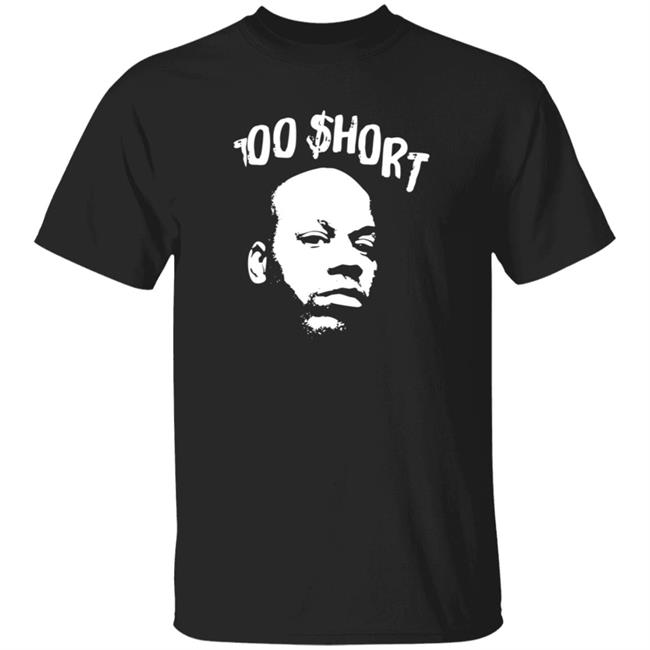 Too Short Merch Too $hort Stencil Art Shirt