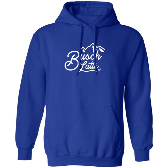 You Betcha Merch Busch Latte Hooded Sweatshirt