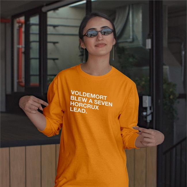 Voldemort Blew A Seven Horcrux Lead T-Shirt