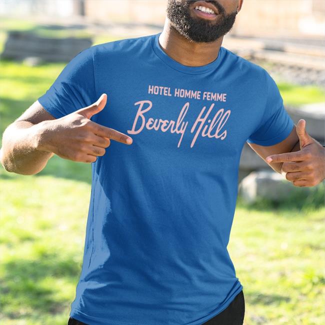 Homme Femme Store Hotel Homme Femme Beverly Hills Shirt Black Yung Rénzél