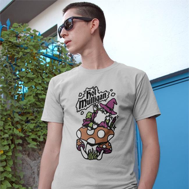 Hot Mulligan Merch Mushroom Wizard T Shirt