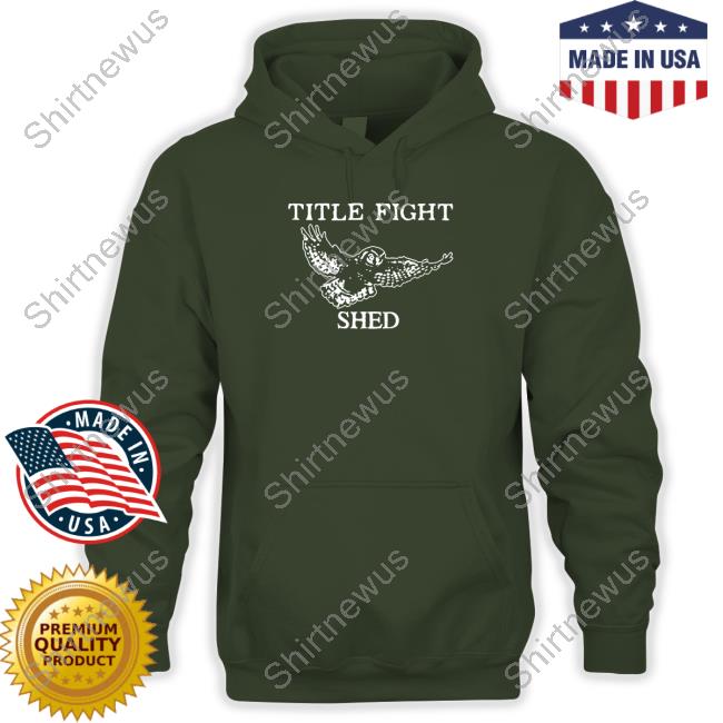 Title Fight Shed Owl T Shirt Title Fight Merch Title Fight Shed Owl Crewneck Sweatshirt