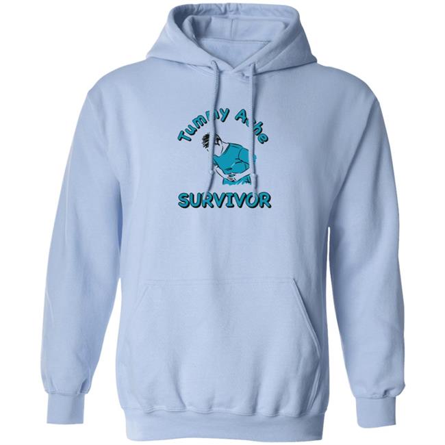 Shithead Steve Merch Tummy Ache Survivor Tee Shirt Shithead Steve Merch Tummy Ache Survivor Tee Shirt