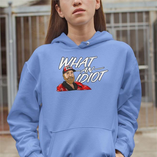 Freddie Kraft Couch Racer Shop What An Idiot Tee Shirt