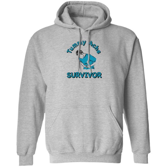 Shithead Steve Merch Tummy Ache Survivor Tee Shirt Shithead Steve Merch Tummy Ache Survivor Tee Shirt