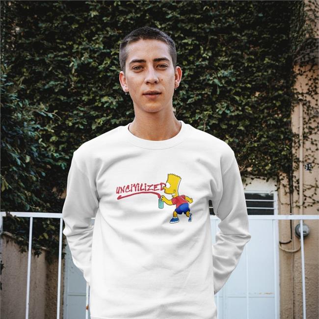 Uncivilized El Barto T Shirt El Barto Shirt