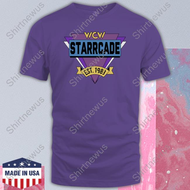 WCW Starrcade Limited Edition Purple Hooded Sweatshirt